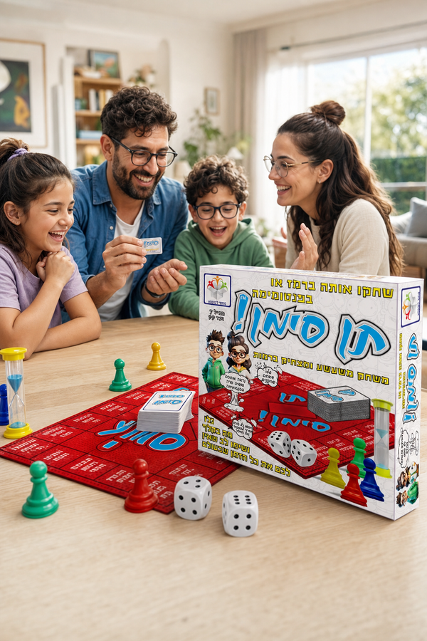 תן סימן - משחק קופסה חברתי לילדים ולמשפחה
