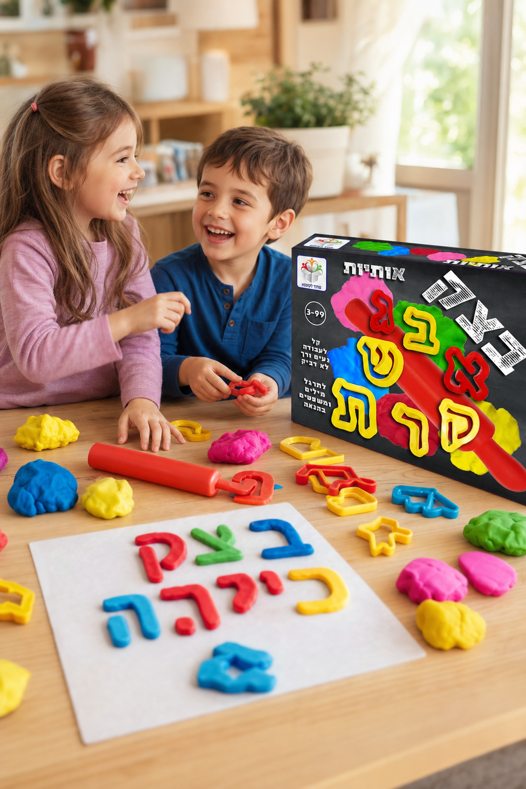 בצק ואותיות