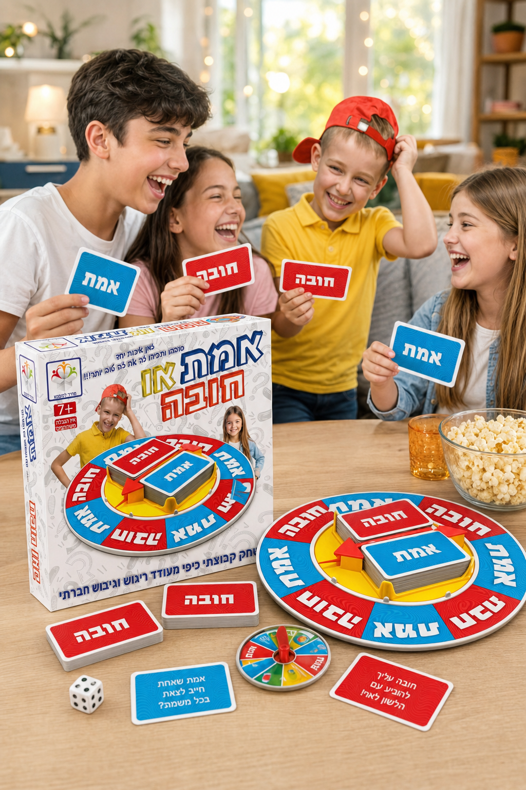 אמת או חובה - משחק חברתי מצחיק לכל המשפחה | מגיל 7+