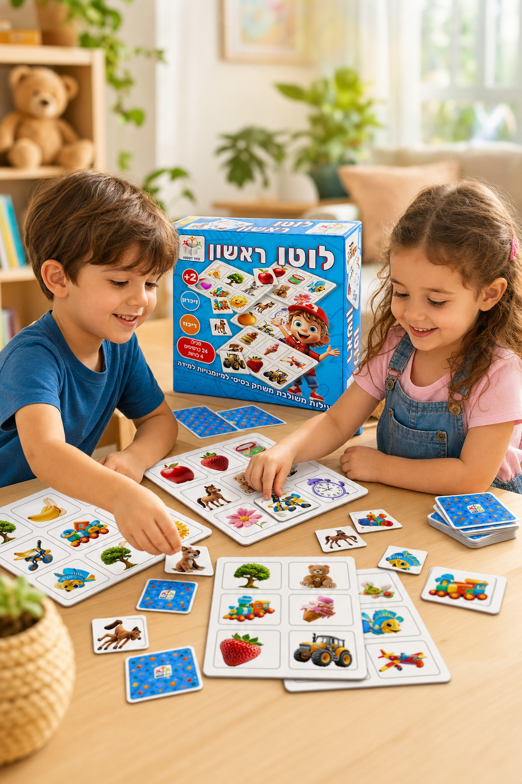 לוטו ראשון - משחק לוטו לימודי לפיתוח זיכרון וריכוז