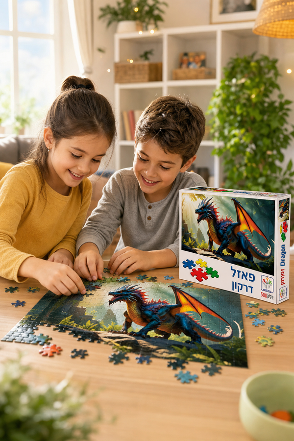 פאזל 500 חלקים דרקון