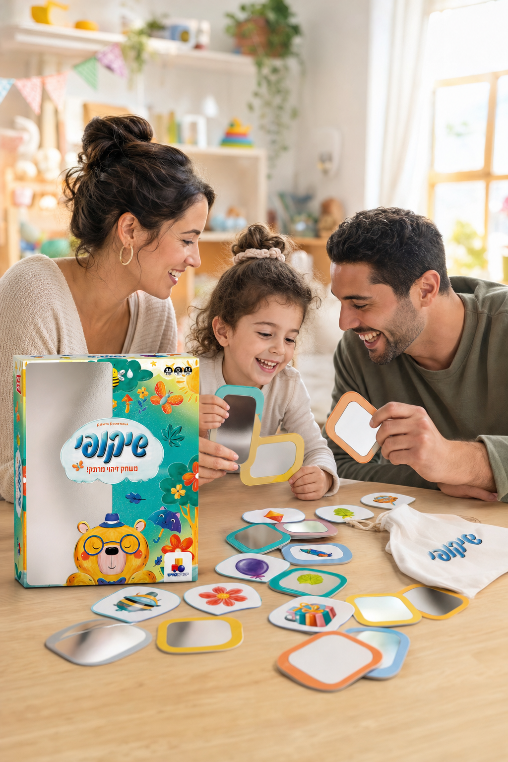 שיקופי: משחק זיהוי במראות לכל המשפחה