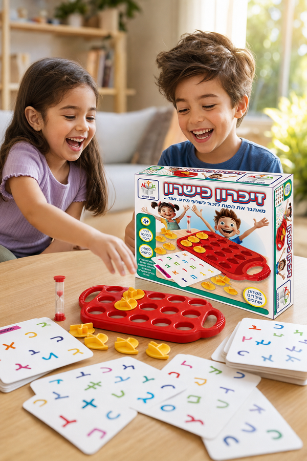 זיכרון כישרון - משחק זיכרון לילדים
