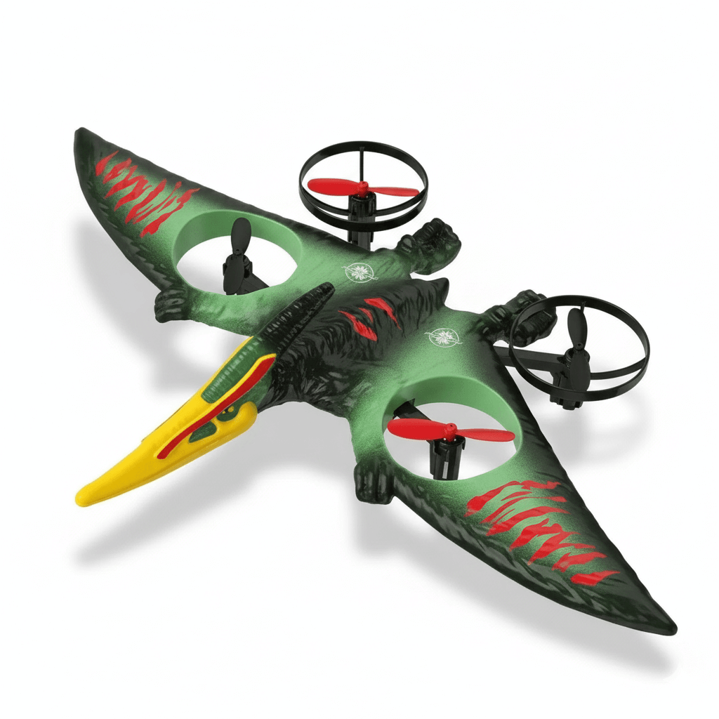 רחפן דינוזאור T-Rex  שמירת גובה, המראה/נחיתה אוטומטיות, 3 מהירויות