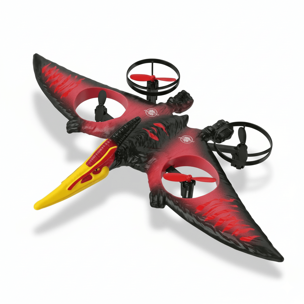 רחפן דינוזאור T-Rex  שמירת גובה, המראה/נחיתה אוטומטיות, 3 מהירויות