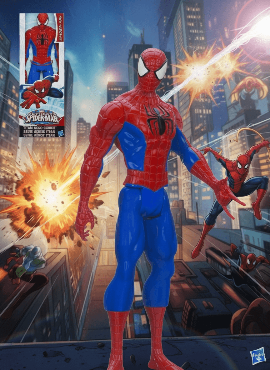 בובת ספיידרמן 30 ס״מ – MARVEL (דמות פעולה)