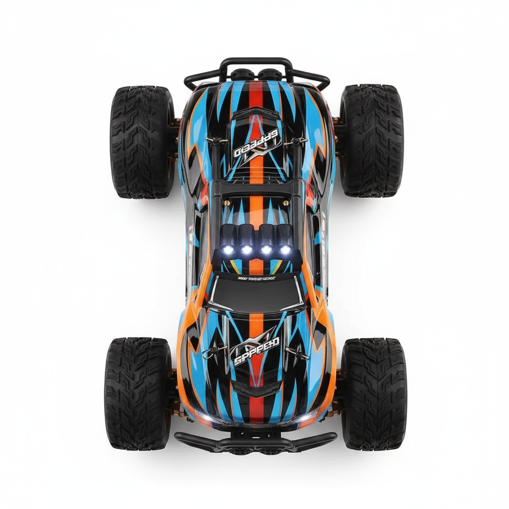 מכונית שלט SPEED בקנה מידה 1/10 – עד 50 קמ״ש (LiPo, 2.4GHz)
