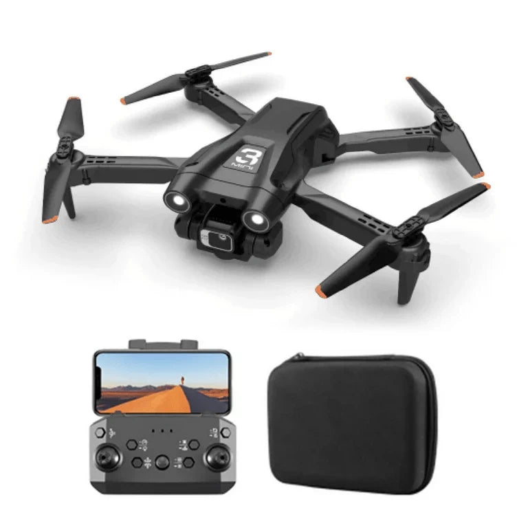 רחפן MINI PRO – רחפן מיני עם מצלמה (מבט תלת־רבע על רקע לבן
