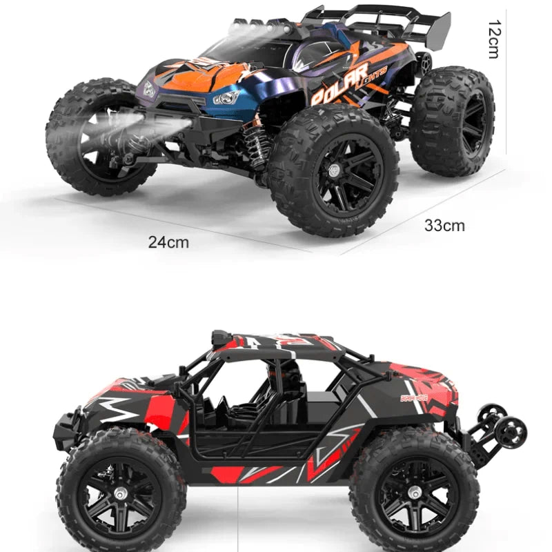 מכונית על שלט POLAR 1/14 – 4X4 עד 40 קמ״ש (שטח וכביש)