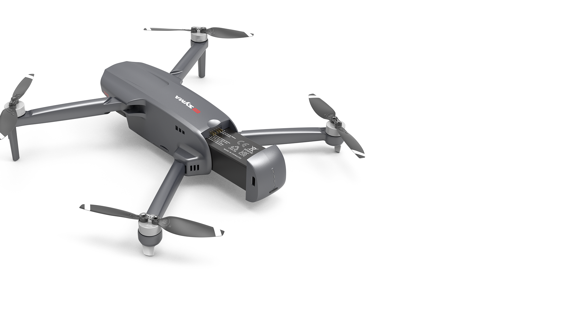 SYMA W4 – רחפן עם מצלמת 4K, גימבל 3־צירים ו־GPS (עד 3 ק״מ, 30 דק׳ טיסה)