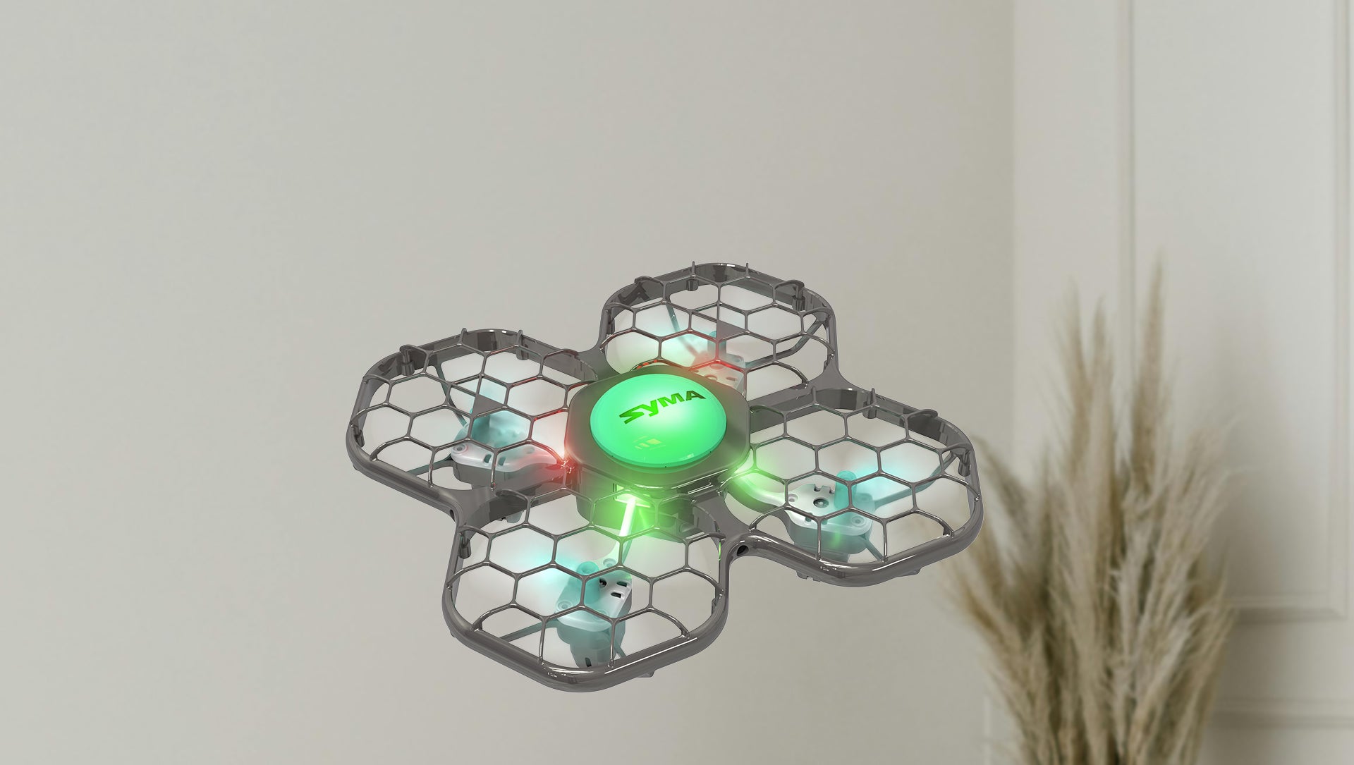 SYMA X26PRO – רחפן מיני מוגן (ללא מצלמה) עם שמירת גובה, חיישני הימנעות ו־2 מהירויות
