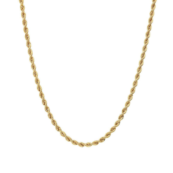 Drice Jewelry | דרייס תכשיטים שרשרת שרשרת חבלים יוקרתית לגבר | בצבע זהב