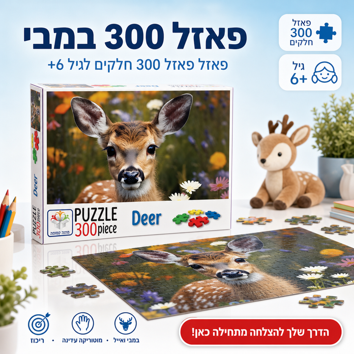 פאזל 300 במבי - תמונת שיווק